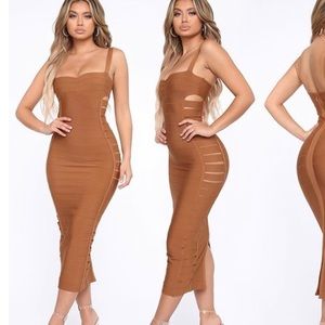 Side slit fashion nova dress